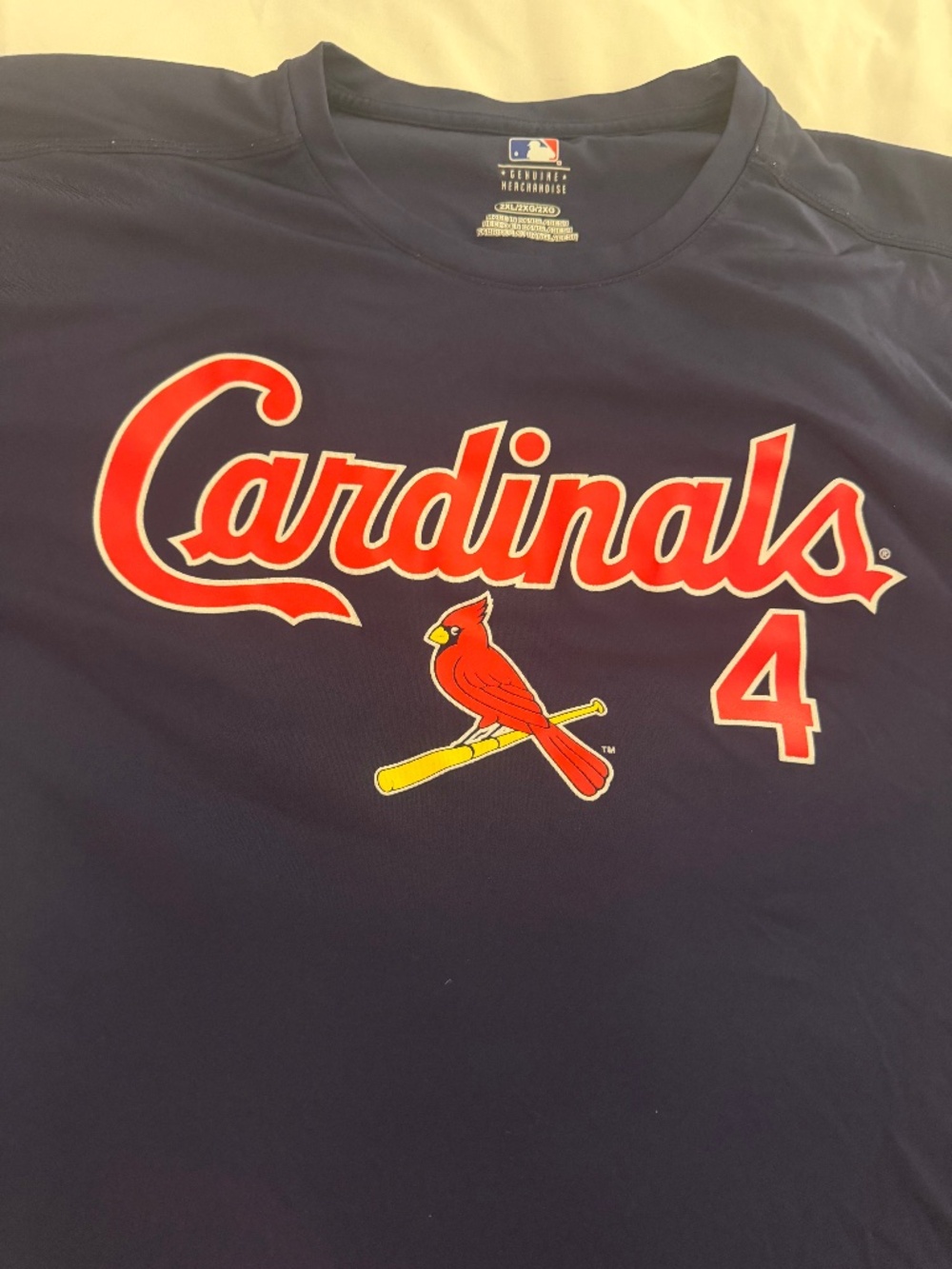 Cardinals MLB Molina # 4 shirt